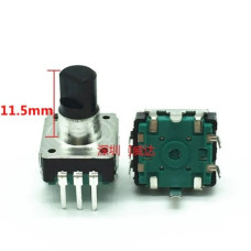 Энкодер EC12 5 Pin ( 11,5мм пл. лыска ) Энкодер EC12 5 Pin ( 11,5мм пл. лыска )