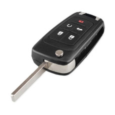 Корпус ключа Opel / Chevrolet 5 кнопок ( жало HU100 )