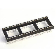 Панелька для микросхем 40 pin ( SCLM-40 ) цанговая Панелька для микросхем 40 pin ( SCLM-40 ) цанговая