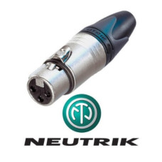 Гнездо CANON ( XLR ) на кабель металл NC3FXX Гнездо CANON ( XLR ) на кабель металл NC3FXX