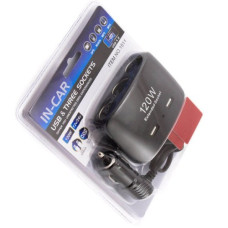 Разветвитель прикуривателя х 3 гн. 2 USB NO.1511 Разветвитель прикуривателя х 3 гн. 2 USB NO.1511