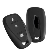 Чехол для Chevrolet 3кн Traverse Equinox Blazer (силиконовый) черный Чехол для Chevrolet 3кн Traverse Equinox Blazer (силиконовый) черный