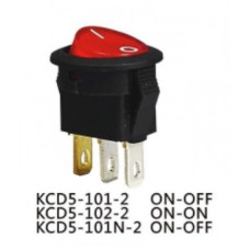 Переключатель 220V 3pin 2положения (c подсветкой) KCD5-101-2 Переключатель 220V 3pin 2положения (c подсветкой) KCD5-101-2