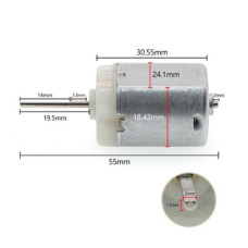 Мотор FC-280PC-22125 19,5мм DC 12V 11800 об./мин. с фаской Мотор FC-280PC-22125 19,5мм DC 12V 11800 об./мин. с фаской