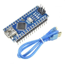 Arduino Nano ATmega328 V3.0 AVR с кабелем mini-USB Arduino Nano ATmega328 V3.0 AVR с кабелем mini-USB