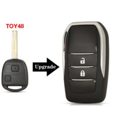 Корпус ключа LEXUS 2 кнопки ( жало TOY48 ) усиленный