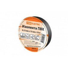 Изолента ПВХ ( 0,13x15 mm ) 10m Черная