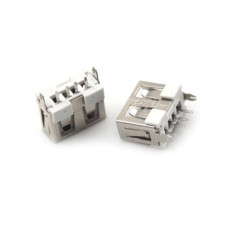 Гнездо USB-A-1JS прямое 2 вид 10mm Гнездо USB-A-1JS прямое 2 вид 10mm
