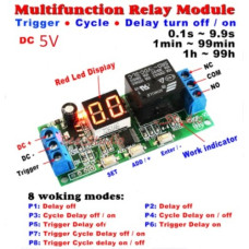 Таймер JK11  5V с индикатором