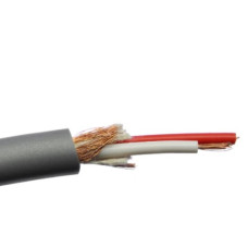 Кабель микрофонный стерео 2х20/0,12 O.D. 5mm