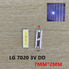 Светодиод LED подсветки TV 3,0-3,6V 2W ( 7020 ) Светодиод LED подсветки TV 3,0-3,6V 2W ( 7020 )