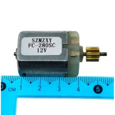 Мотор FC-280SC 13мм DC 12V c шестерней Мотор FC-280SC 13мм DC 12V c шестерней