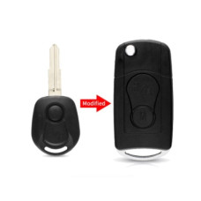 Корпус ключа SsangYong Actyon Kyron Rexton 2 кнопки Корпус ключа SsangYong Actyon Kyron Rexton 2 кнопки