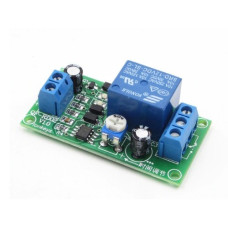 Таймер QF-RD02 V1.0 ( NE555N ) DC12V 0 до 60 секунд Таймер QF-RD02 V1.0 ( NE555N ) DC12V 0 до 60 секунд