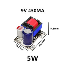 Блок питания ( адаптер ) 9V 450mA 5W ( плата ) Блок питания ( адаптер ) 9V 450mA 5W ( плата )
