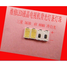 Светодиод LED подсветки TV 6V-6.8V 1W 8000-10000K 80mA Светодиод LED подсветки TV 6V-6.8V 1W 8000-10000K 80mA