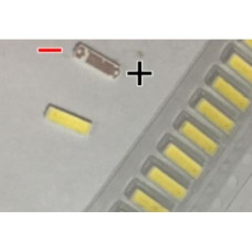 Светодиод LED подсветки TV 6V-6.8V 1W ( 7020 ) BB72D Светодиод LED подсветки TV 6V-6.8V 1W ( 7020 ) BB72D