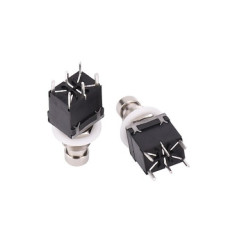 Ножной переключатель 2PDT SF12020F-0202-20R-M-011 ( без фиксации ) Ножной переключатель 2PDT SF12020F-0202-20R-M-011 ( без фиксации )