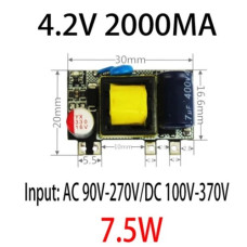 Блок питания ( адаптер ) 4,2V 2A 7,5W ( плата ) Блок питания ( адаптер ) 4,2V 2A 7,5W ( плата )