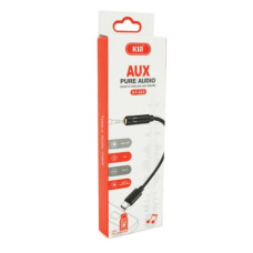 Шнур штекер USB Type-C - гнездо 3,5мм KY-222 100мм Шнур штекер USB Type-C - гнездо 3,5мм KY-222 100мм
