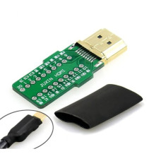 Штекер HDMI 19pin на кабель JK