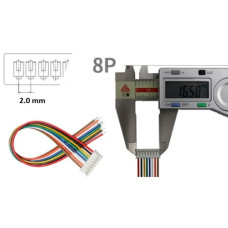 Шнур соединительный JST-PH-2.0-08P ( PH-8Y ) гнездо Шнур соединительный JST-PH-2.0-08P ( PH-8Y ) гнездо