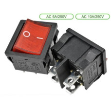 Переключатель 220V 4pin 2 положения KCD5-KCD2