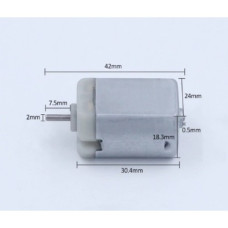 Мотор FC-280PC-22125 7,5мм DC 12V 11800 об./мин. Мотор FC-280PC-22125 7,5мм DC 12V 11800 об./мин.