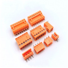 Клеммник разъемный HT396-02R+K ( 300V 16A ) комплект