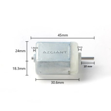 Мотор FC-280PC-SC 10мм DC 12V 12500 об./мин. Мотор FC-280PC-SC 10мм DC 12V 12500 об./мин.