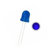 Светодиод 10мм синий Светодиод 10мм синий