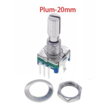 Энкодер EC11 5 Pin ( 20мм мет. резьба ) Энкодер EC11 5 Pin ( 20мм мет. резьба )