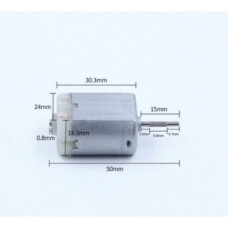 Мотор FC-280 15мм DC 12V 11800 об./мин. с насечкой Мотор FC-280 15мм DC 12V 11800 об./мин. с насечкой