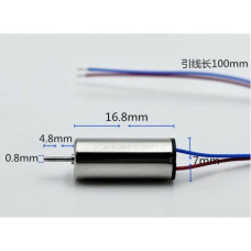Мотор 716 A Coreless DC 3-3,7V мини 7*16,8 мм NdFeB Мотор 716 A Coreless DC 3-3,7V мини 7*16,8 мм NdFeB