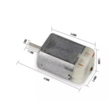 Мотор FC-280SB-15240 11мм DC 12V 11800 об./мин. с фаской Мотор FC-280SB-15240 11мм DC 12V 11800 об./мин. с фаской