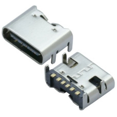 Гнездо USB Type-C 6pin Гнездо USB Type-C 6pin