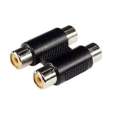Переходник 2 гнезда RCA - 2 гнезда RCA