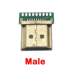 Штекер HDMI 19pin на плате JK1-168