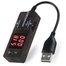 Тестер USB2.0 интеллектуальный цифровой ( KW203 ) с хвостом Тестер USB2.0 интеллектуальный цифровой ( KW203 ) с хвостом