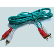 Шнур 2 штекера RCA - 2 штекера RCA  1,2 м  1,8 м