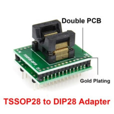 Адаптер TSSOP28 - DIP28 Адаптер TSSOP28 - DIP28