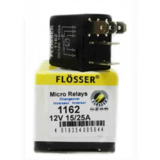 Реле электромагнитное Flosser 1162 12V 15/25A Реле электромагнитное Flosser 1162 12V 15/25A