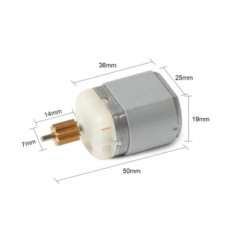 Мотор FC-280 15мм DC 12V 11800 об./мин. 9 зубьев Мотор FC-280 15мм DC 12V 11800 об./мин. 9 зубьев
