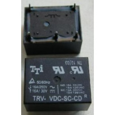Реле электромагнитное TRV-9VDC-SC-CD 9VDC 16A Реле электромагнитное TRV-9VDC-SC-CD 9VDC 16A