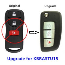 Ключ Nissan 3 кнопки  315 мГц