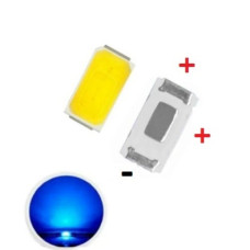 Светодиод синий smd 3-3,2V 455-485nm 800-1000 mcd Светодиод синий smd 3-3,2V 455-485nm 800-1000 mcd