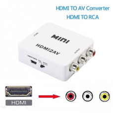 Видео конвертер HDMI - RCA  ( HDMI2AV ) UP Scaler 1080P