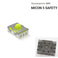 Кнопка тактовая MICON 5 SAFETY smd 5,1x6,4x3,85мм 6pin Кнопка тактовая MICON 5 SAFETY smd 5,1x6,4x3,85мм 6pin