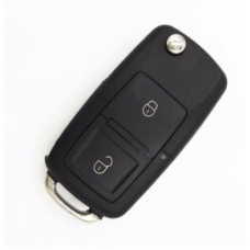 Корпус ключа VW VOLKSWAGEN 2 кнопки ( батарейка на корпусе CR2032 )