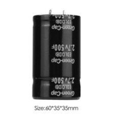 Конденсатор 500F 2,7V Green-Cap EDLC(DB) Ионистор Конденсатор 500F 2,7V Green-Cap EDLC(DB) Ионистор
